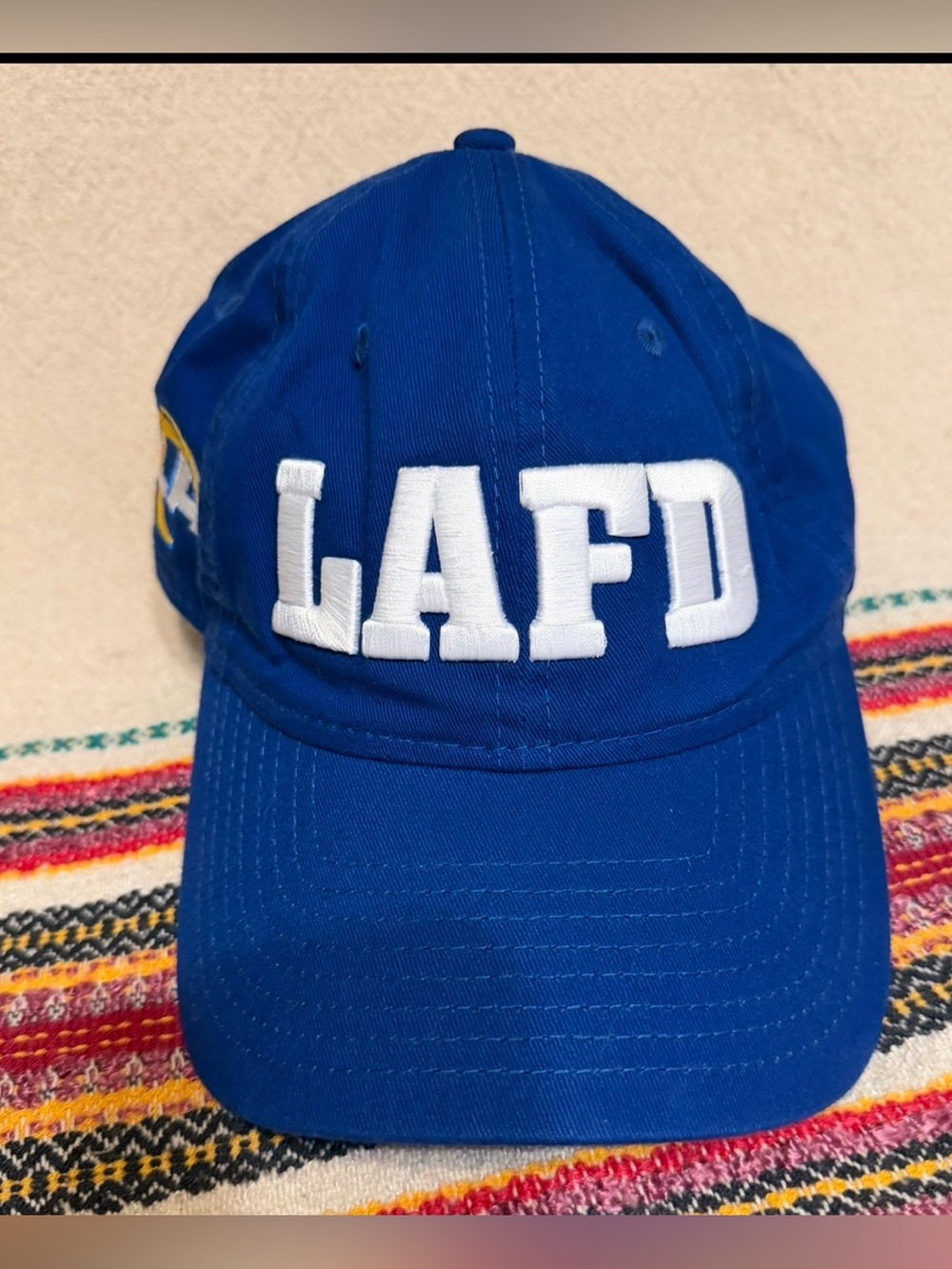 Los Angeles Rams New Era 9twenty Hat Relaxed Fit - LAFD- Fire Department NWOT